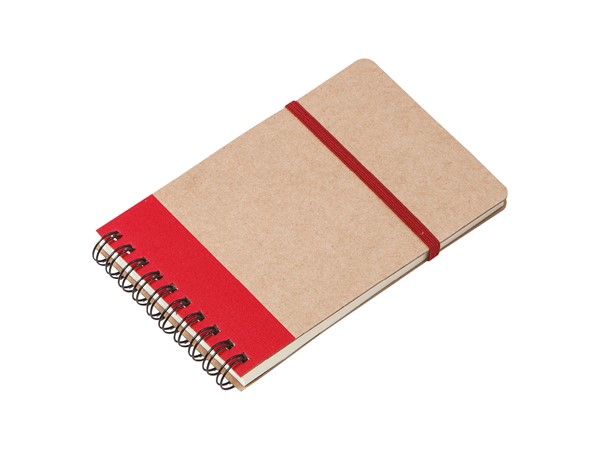 9x14 KRAFT NOT DEFTERİ KIRMIZI