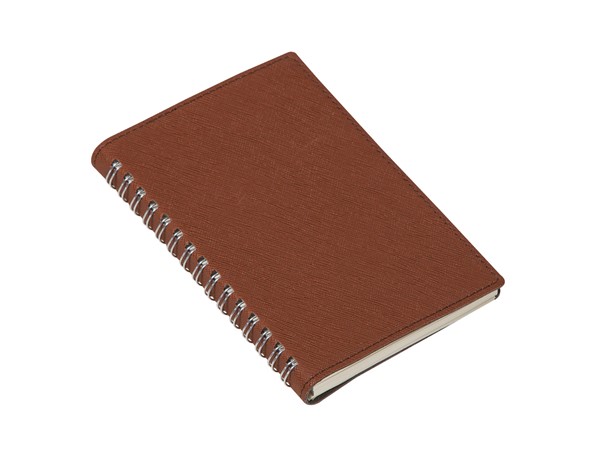 9x14 BİGA SPİRALLİ TARİHSİZ AJANDA KAHVE