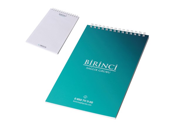 ÜSTTEN SPİRALLİ BLOKNOT